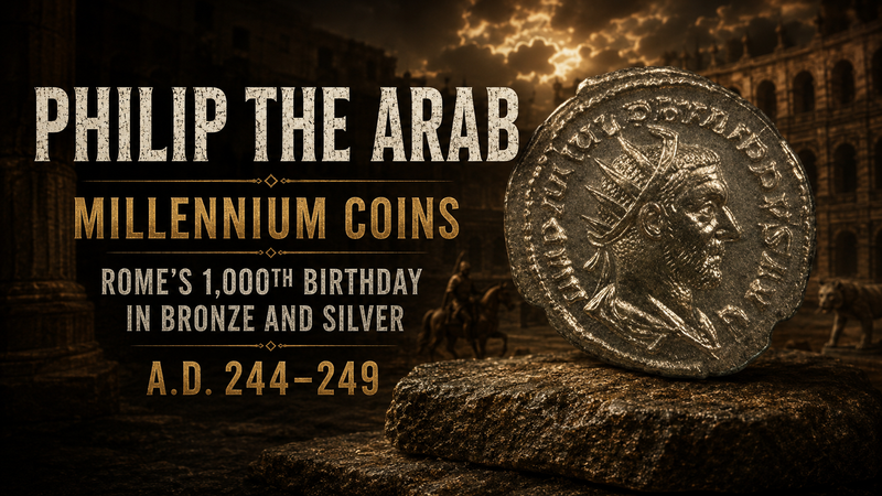 Philip the Arab Coins: Rome’s 1,000th Anniversary & Animal Types