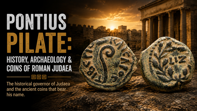 Pontius Pilate: History, Archaeology & Coins of Roman Judaea