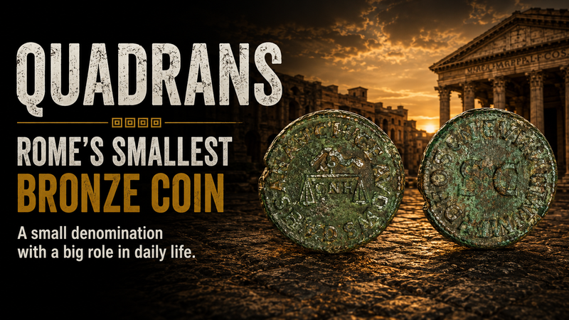 What Is a Quadrans? Rome’s Quarter-As Bronze Coin