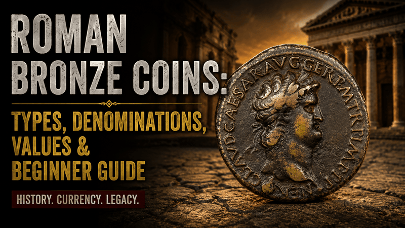 Roman Bronze Coins: Types, Denominations, Values & Beginner Guide - Kinzer Coins