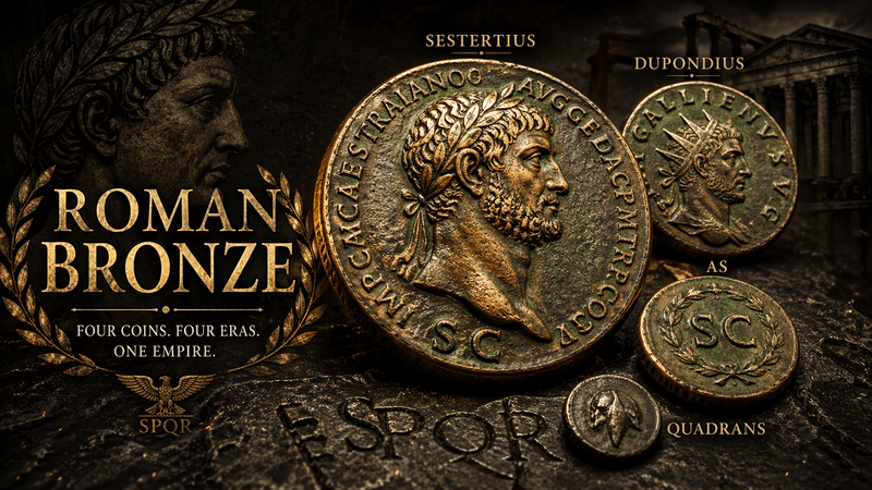 Roman Bronze Coins – Types, Values, and What to Know - Kinzer Coins