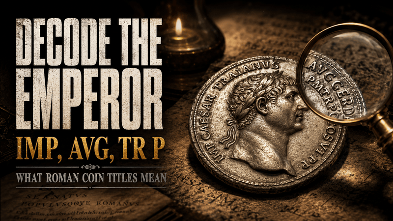 Roman Imperial Titles Explained: What IMP, AVG, TR P, and Other Coin Abbreviations Really Mean - Kinzer Coins