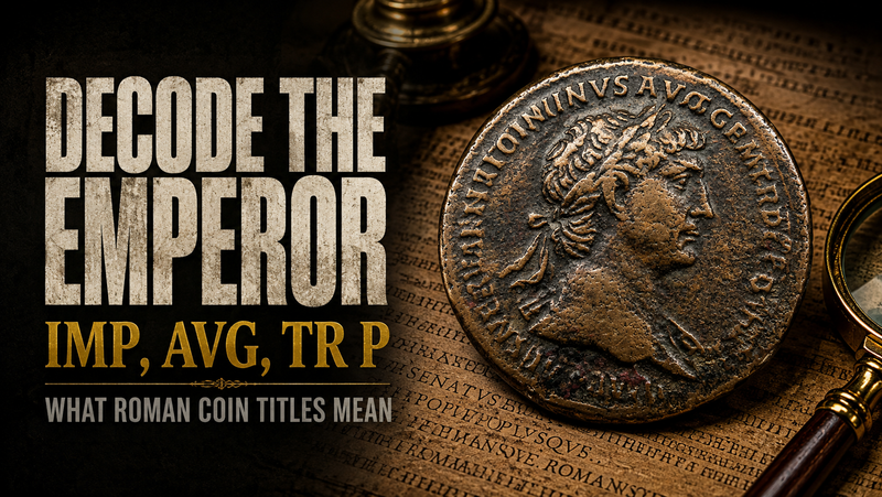 Roman Imperial Titles Explained: What IMP, AVG, TR P, and Other Coin Abbreviations Really Mean