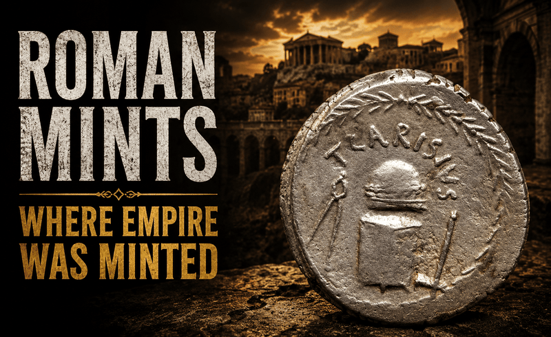 Roman Mints Explained: Where Ancient Roman Coins Were Made and Why It Matters - Kinzer Coins