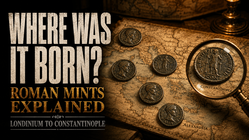 Roman Mints Explained: Where Ancient Roman Coins Were Made and Why It Matters - Kinzer Coins