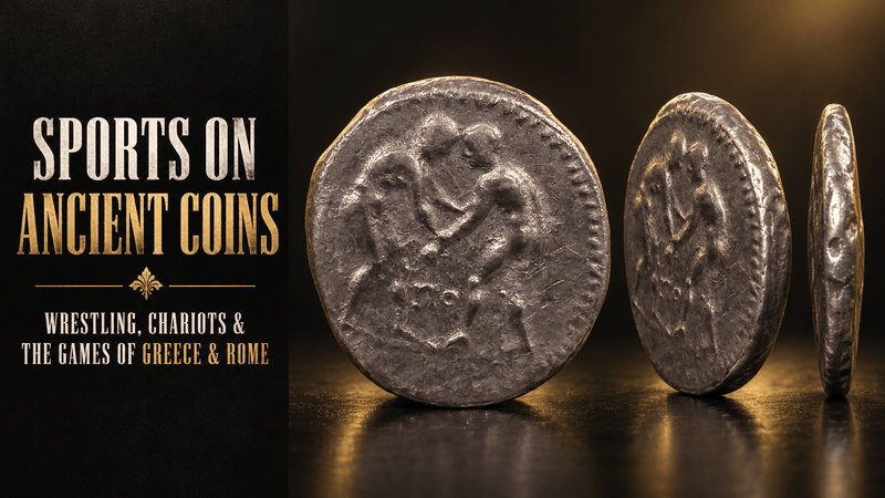 Sports on Ancient Coins: Wrestling, Boxing, Chariot Racing and the Games of Greece and Rome - Kinzer Coins