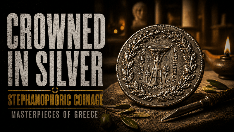 Stephanophoric Coinage: The Crowned Silver Masterpieces of the Greek World - Kinzer Coins