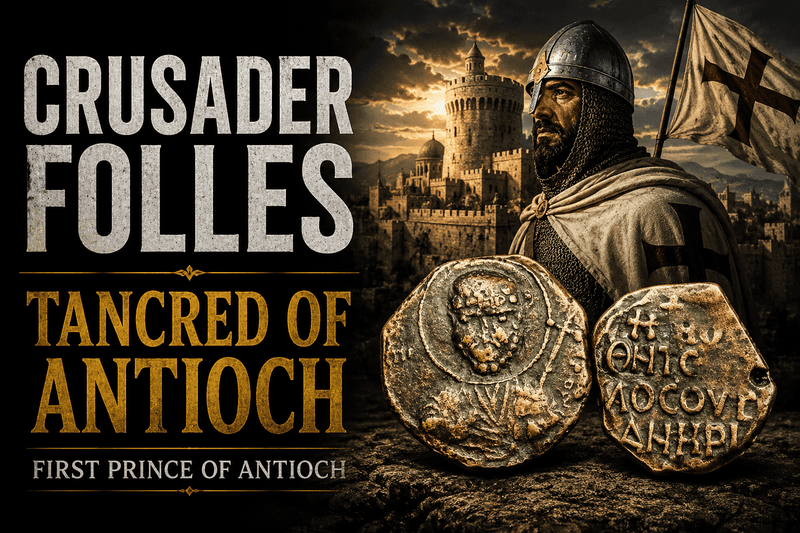 Tancred of Antioch Coins: Crusader Folles from the First Crusade - Kinzer Coins