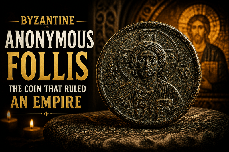 The Anonymous Follis of Byzantium  When Christ Replaced the Emperor - Kinzer Coins
