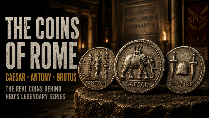 The Coins Behind Rome  The Real History and Coinage Behind HBO's Legendary Series - Kinzer Coins