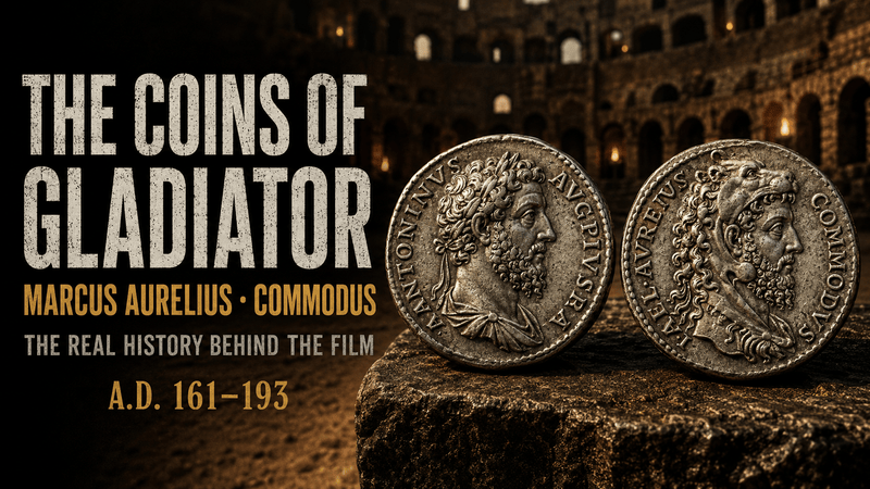The Coins of Gladiator  The Real History Behind the Characters of Ridley Scott's Epic - Kinzer Coins
