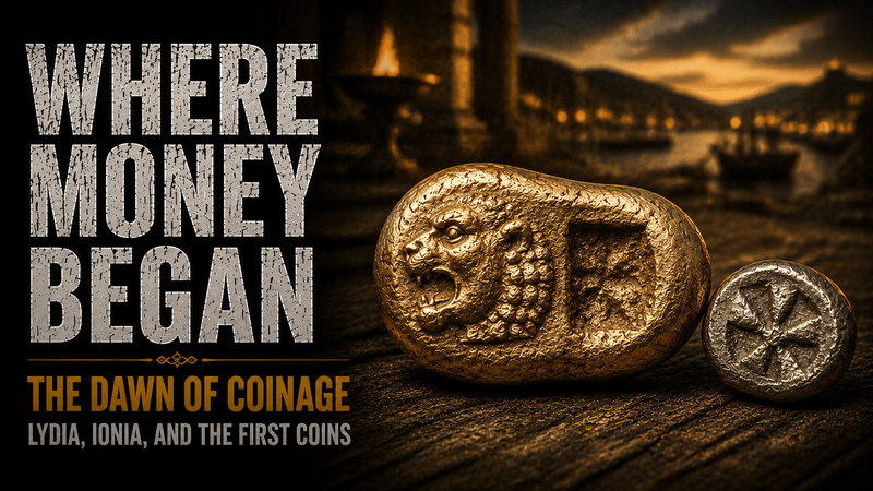 The Dawn of Coinage: How Money Was Born in Lydia and Ionia - Kinzer Coins