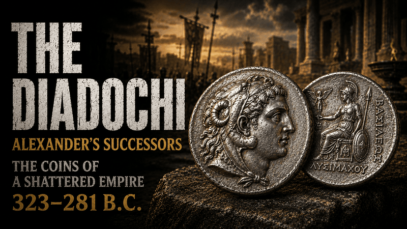 The Diadochi: Collecting the Successors of Alexander  323–281 BC · The Wars of the Successors · The Birth of the Hellenistic World - Kinzer Coins