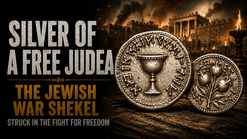The Jewish War Shekel: The Silver Coin of Jewish Independence - Kinzer Coins