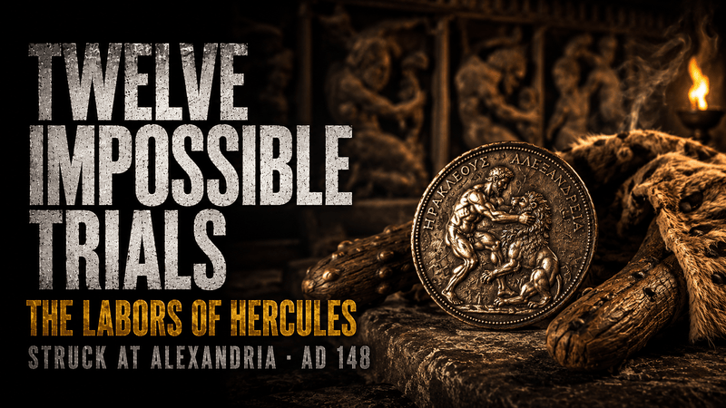 The Labors of Hercules: Alexandria's Greatest Mythological Coin Series - Kinzer Coins