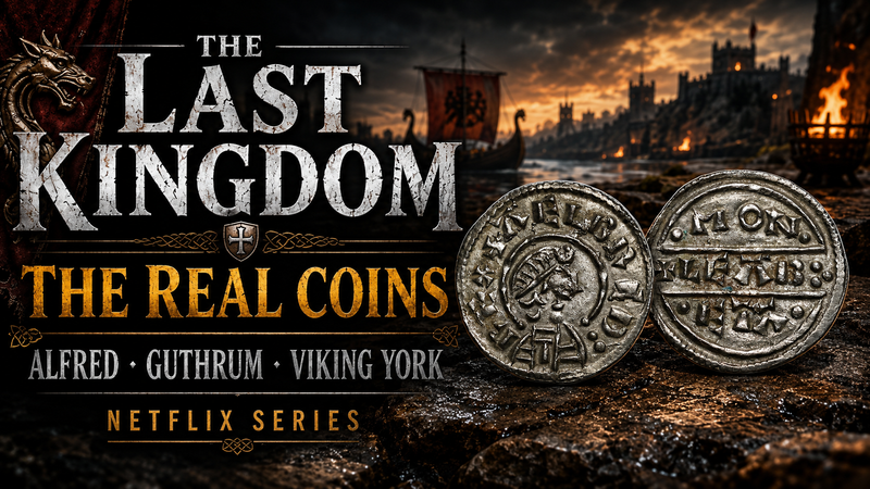The Last Kingdom Coins: Alfred the Great, Guthrum & Viking England