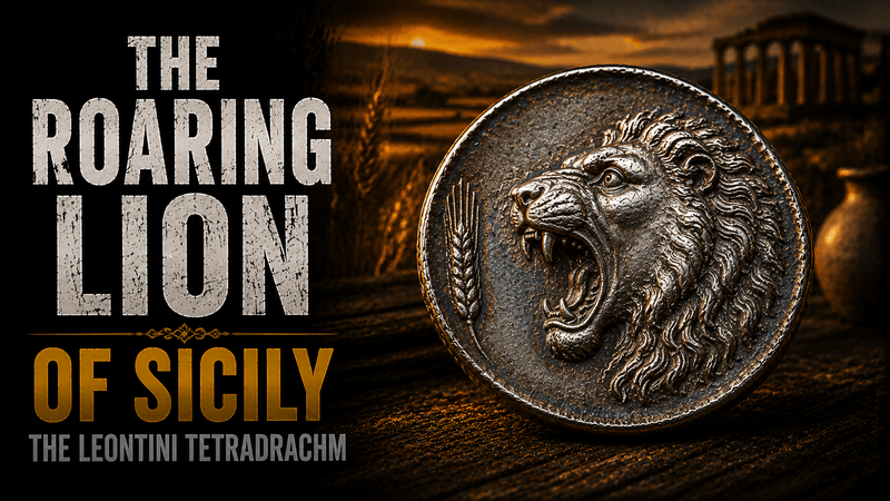 The Leontini Tetradrachm: Apollo, the Roaring Lion, and the Lost City of Sicily - Kinzer Coins