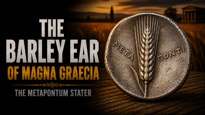 The Metapontum Stater: The Barley Ear That Became a City's Signature - Kinzer Coins