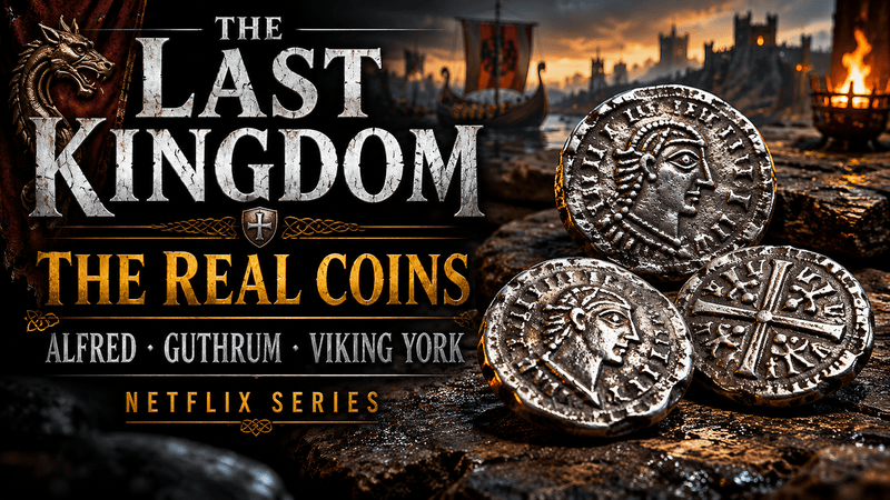 The Real Coinage Behind Netflix's The Last Kingdom  Alfred the Great, Guthrum, the Viking Wars, and the Actual Coins That Survived Them - Kinzer Coins
