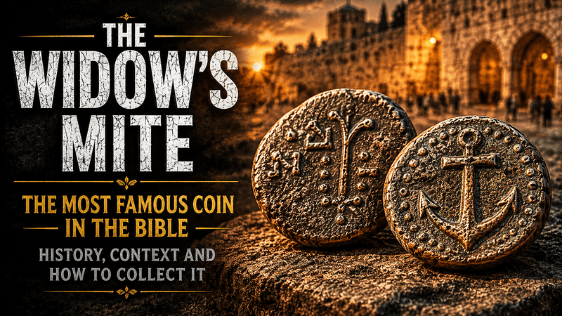 The Widow's Mite: The Small Biblical Coin That Changed History  First Century Judaea · The Coin of the New Testament · A Direct Physical Link to the World of the Bible - Kinzer Coins