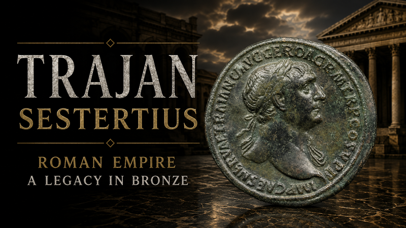 Trajan sestertius - a legacy in bronze