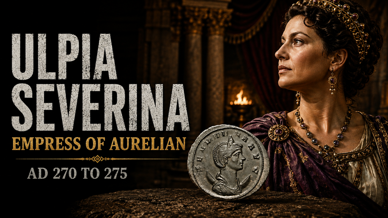 Ulpia Severina Coins: Empress of Aurelian and Rome’s Mysterious Interregnum