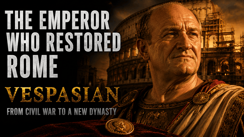 Vespasian: The Emperor Who Restored Rome - Kinzer Coins