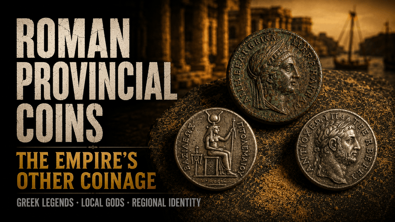 What Are Roman Provincial Coins?  Local Identity, Greek Language, and the Diversity of the Roman World in Metal - Kinzer Coins