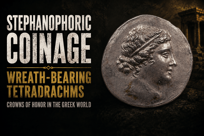 What Are Stephanophoric Coins? Wreath-Bearing Greek Tetradrachms Explained - Kinzer Coins