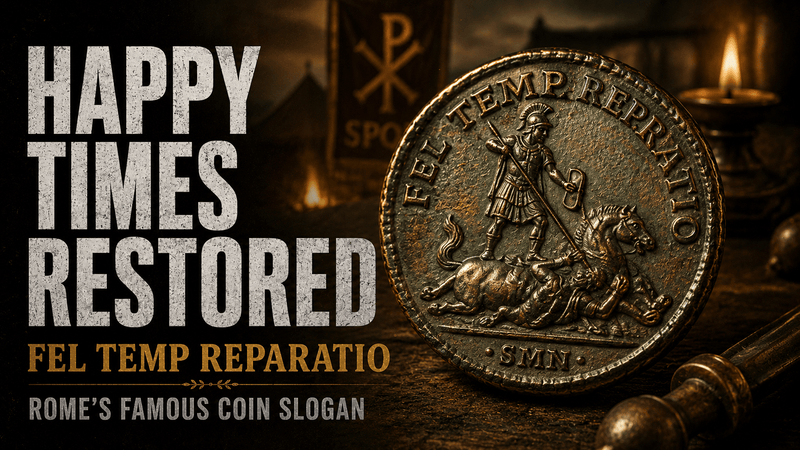 What Does FEL TEMP REPARATIO Mean? A Guide to One of Rome's Most Famous Coin Inscriptions - Kinzer Coins