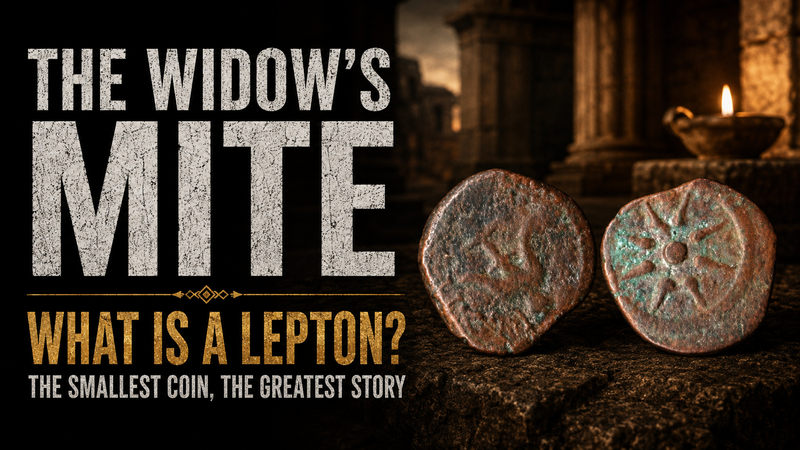 What Is a Lepton? The Small Bronze Coin of the Ancient Greek and Biblical World