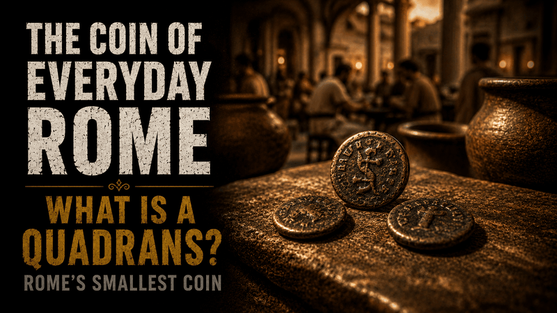 What Is a Quadrans? Rome's Smallest Everyday Coin - Kinzer Coins