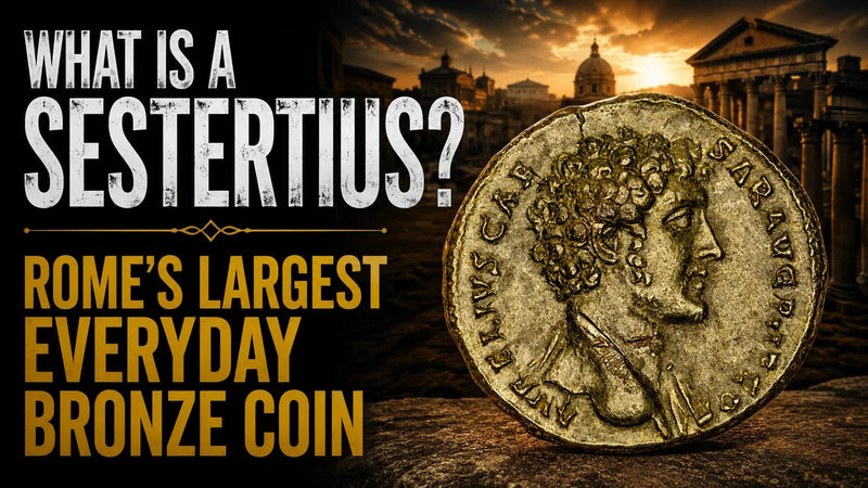 What Is a Sestertius? Rome's Largest Everyday Bronze Coin - Kinzer Coins