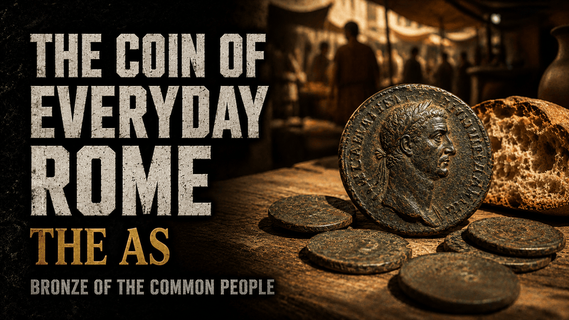 What Is an As? Rome's Everyday Bronze Coin - Kinzer Coins