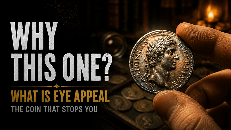 What Is Eye Appeal? One of Collecting's Most Important Concepts - Kinzer Coins