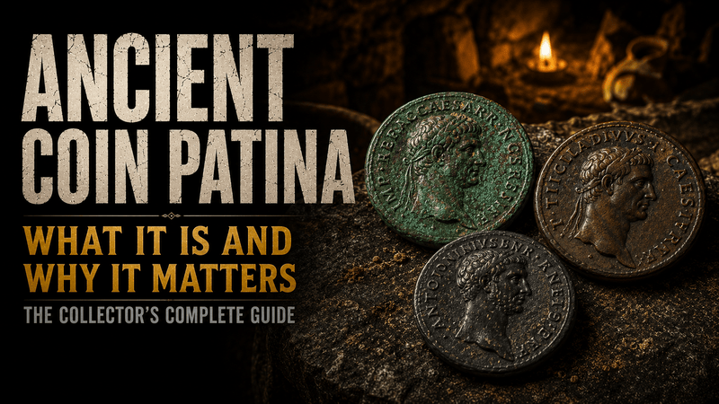 What Is Patina on Ancient Coins?  Surface, Color, Character — and Why It Matters More Than Most New Collectors Expect - Kinzer Coins