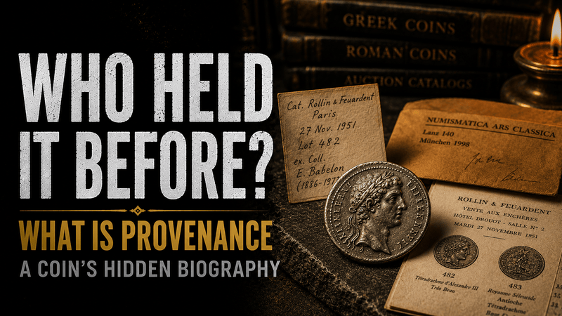 What Is Provenance? Understanding an Ancient Coin's History - Kinzer Coins
