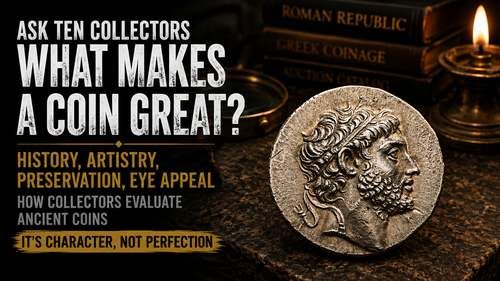 How to Evaluate an Ancient Coin: Quality, Strike, Surfaces & History
