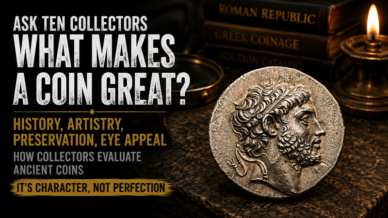 What Makes a Great Ancient Coin?