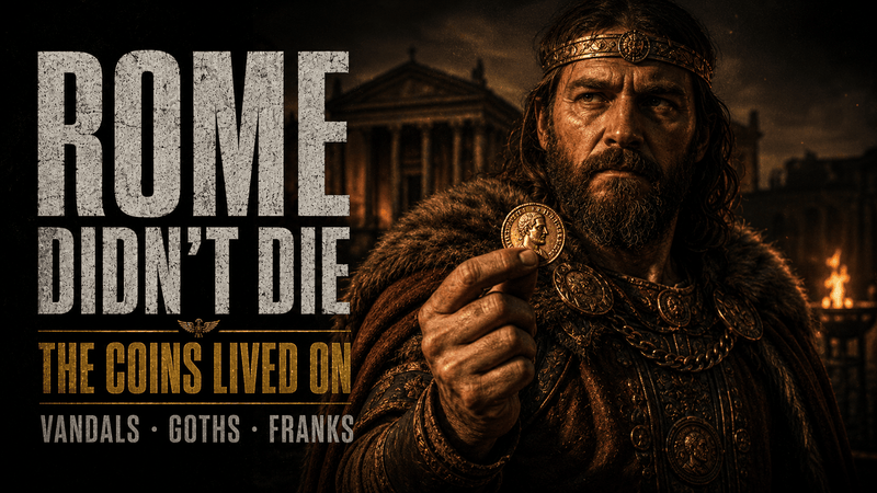 When Rome Fell, Its Coins Lived On - Kinzer Coins