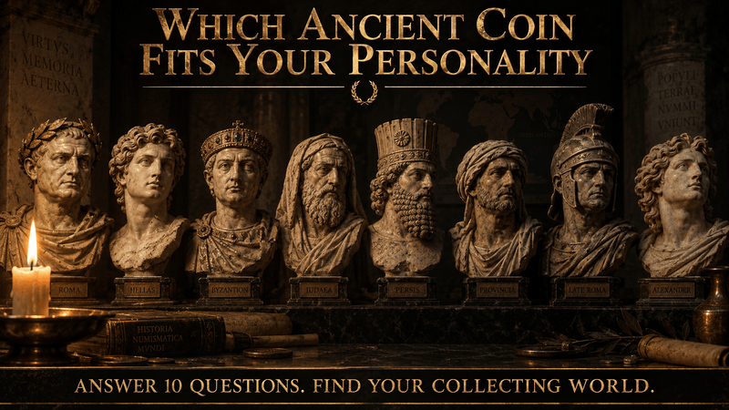 Which Ancient Coin Fits Your Personality? - Kinzer Coins