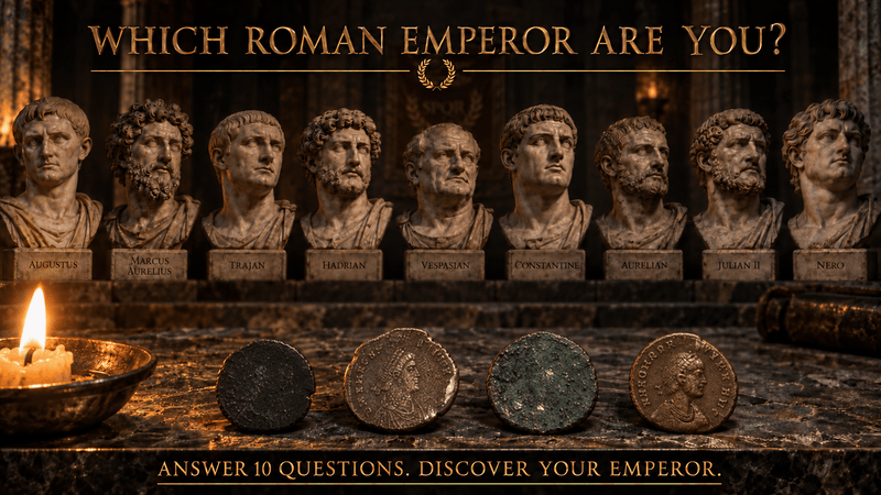 Which Roman Emperor Are You? - Kinzer Coins
