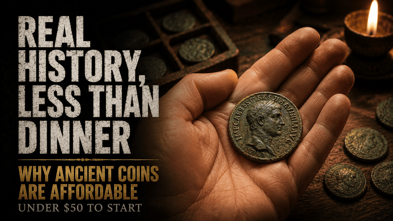 Why Ancient Coins Are Still So Affordable - Kinzer Coins