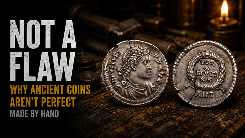 Why Ancient Coins Aren't Perfect: Flans, Strikes & Cracks