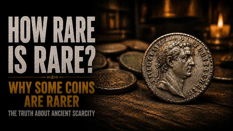 Why Are Some Ancient Coins Rarer Than Others? Understanding Rarity in the Ancient World - Kinzer Coins