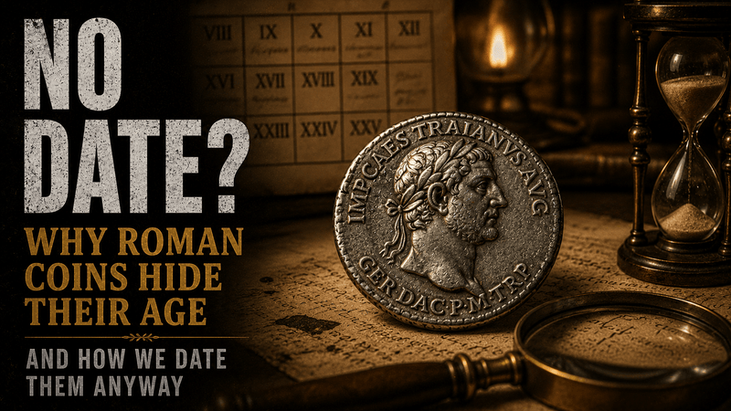 Why Don't Roman Coins Have Dates? - Kinzer Coins