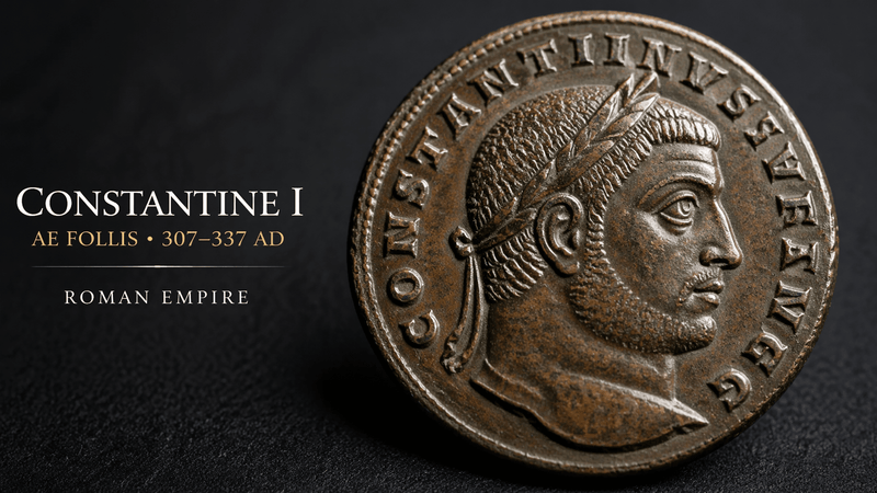 Why Variant Collectors Love the Facial Hair Variations on Constantinian Era Bronzes - Kinzer Coins
