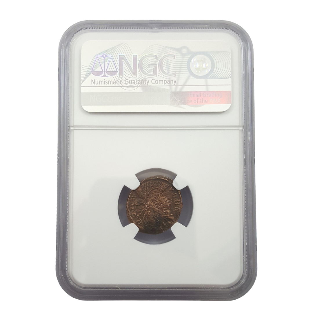 Romulus & Remus Roman Bronze – Urbs Roma She-Wolf – NGC Certified