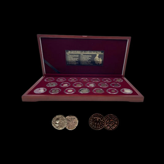 20 Coins from 20 Centuries: Comprehensive Historical Collection (spanning 2000 years) - Kinzer Coins