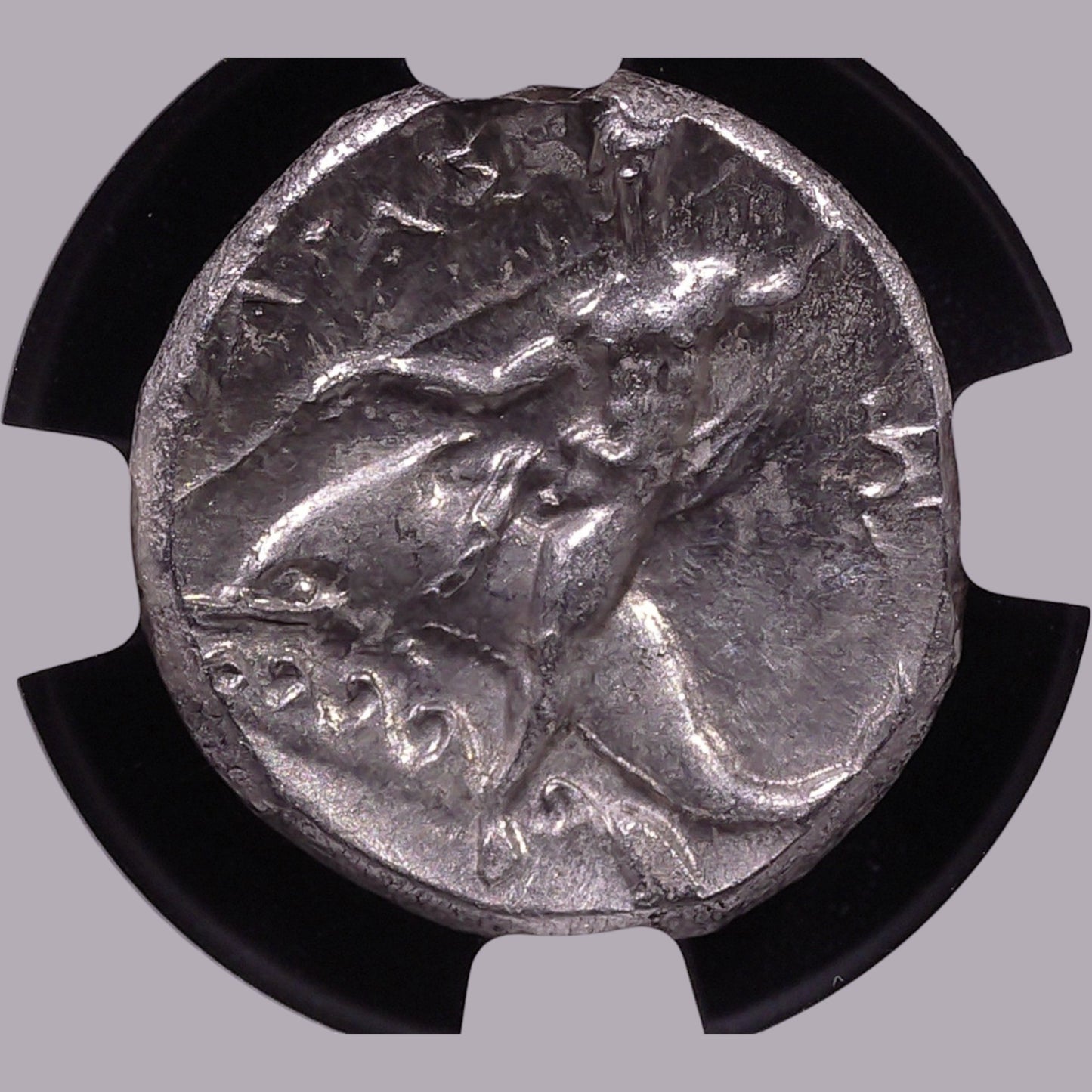 Taras Silver Didrachm — Horseman & Dolphin, c. 280–240 BC